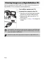 Предварительный просмотр 112 страницы Canon IXUS 120 IS User Manual