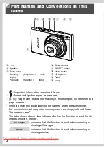 Предварительный просмотр 4 страницы Canon IXUS 125 HS Manual