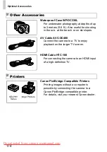 Предварительный просмотр 174 страницы Canon IXUS 125 HS Manual