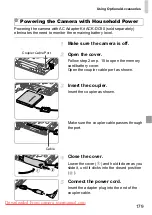 Предварительный просмотр 179 страницы Canon IXUS 125 HS Manual