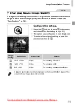 Preview for 75 page of Canon IXUS 125 HS User Manual