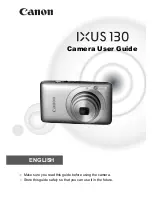 Canon IXUS 130 User Manual предпросмотр