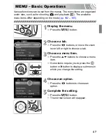 Предварительный просмотр 47 страницы Canon IXUS 130 User Manual