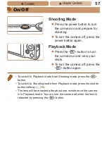 Предварительный просмотр 57 страницы Canon Ixus 132 User Manual