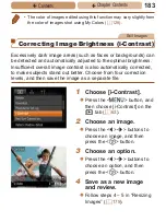 Предварительный просмотр 183 страницы Canon Ixus 132 User Manual