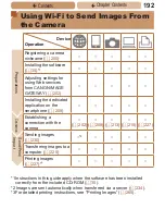 Предварительный просмотр 192 страницы Canon Ixus 132 User Manual