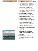 Предварительный просмотр 203 страницы Canon Ixus 132 User Manual