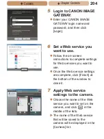 Предварительный просмотр 204 страницы Canon Ixus 132 User Manual
