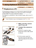 Предварительный просмотр 260 страницы Canon Ixus 132 User Manual