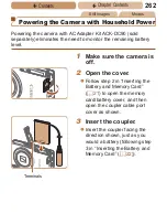 Предварительный просмотр 262 страницы Canon Ixus 132 User Manual