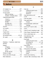 Предварительный просмотр 325 страницы Canon Ixus 132 User Manual