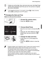 Предварительный просмотр 19 страницы Canon IXUS 135 Getting Started