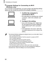 Предварительный просмотр 56 страницы Canon IXUS 135 Getting Started