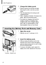 Предварительный просмотр 4 страницы Canon IXUS 145 Getting Started