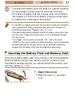 Preview for 21 page of Canon IXUS 145 User Manual