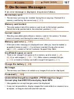 Preview for 187 page of Canon IXUS 145 User Manual