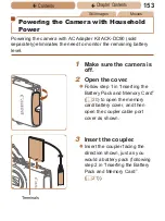 Предварительный просмотр 153 страницы Canon IXUS 160 User Manual