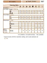 Предварительный просмотр 197 страницы Canon IXUS 160 User Manual