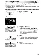 Предварительный просмотр 25 страницы Canon IXUS 210 Getting Started