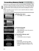 Предварительный просмотр 22 страницы Canon IXUS 210 Hardware Manual