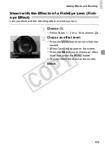 Предварительный просмотр 69 страницы Canon IXUS 220 HS User Manual