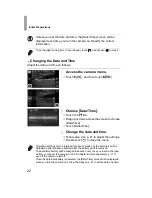 Предварительный просмотр 22 страницы Canon Ixus 240 hs User Manual