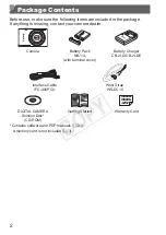 Предварительный просмотр 2 страницы Canon IXUS 245 HS User Manual