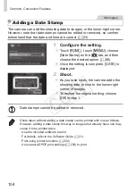 Предварительный просмотр 104 страницы Canon IXUS 245 HS User Manual