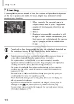 Предварительный просмотр 108 страницы Canon IXUS 245 HS User Manual