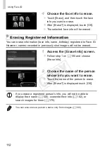 Предварительный просмотр 112 страницы Canon IXUS 245 HS User Manual