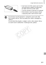 Предварительный просмотр 231 страницы Canon IXUS 245 HS User Manual