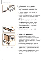 Предварительный просмотр 4 страницы Canon Ixus 285 HS Getting Started