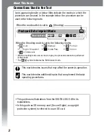 Предварительный просмотр 4 страницы Canon IXUS 30 User Manual