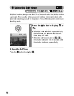 Предварительный просмотр 78 страницы Canon IXUS 30 User Manual