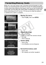 Предварительный просмотр 23 страницы Canon IXUS 310 HS User Manual