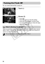 Предварительный просмотр 54 страницы Canon IXUS 310 HS User Manual