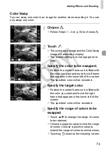 Предварительный просмотр 73 страницы Canon IXUS 310 HS User Manual