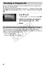 Предварительный просмотр 84 страницы Canon IXUS 310 HS User Manual