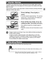 Preview for 36 page of Canon IXUS 500 HS User Manual