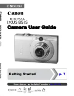 Canon IXUS 85 IS User Manual предпросмотр