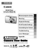 Canon IXUS 950IS User Manual предпросмотр