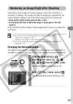 Предварительный просмотр 57 страницы Canon IXUS IXUS i User Manual