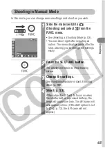 Предварительный просмотр 67 страницы Canon IXUS IXUS i User Manual