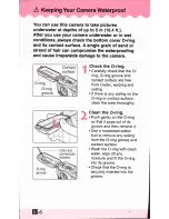 Preview for 6 page of Canon IXUS X-1 Elph sport Instructions Manual
