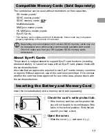 Preview for 17 page of Canon IXUS310HS User Manual