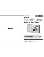 Предварительный просмотр 1 страницы Canon IXUS90IS User Manual