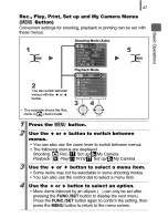 Предварительный просмотр 49 страницы Canon IXUS90IS User Manual