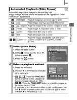 Предварительный просмотр 133 страницы Canon IXUS90IS User Manual