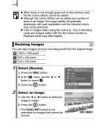 Предварительный просмотр 144 страницы Canon IXUS90IS User Manual