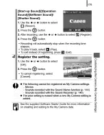 Предварительный просмотр 181 страницы Canon IXUS90IS User Manual